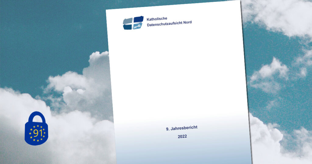 Titelseite des Tätigkeitsberichts 2022 der KDSA Nord
