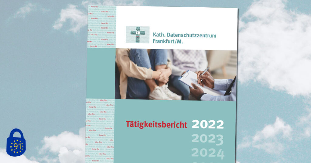 Titelseite des Tätigkeitsberichts des KDSZ Frankfurt für 2022