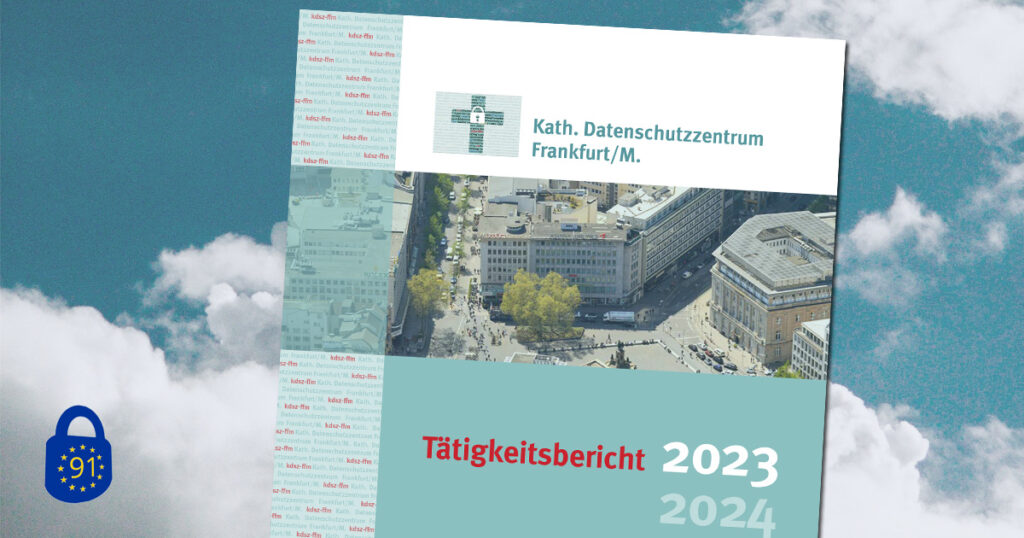 Titelseite des Tätigkeitsberichts für 2023 des KDSZ Frankfurt